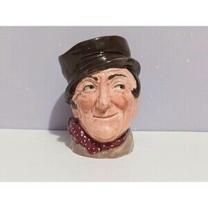 Toby Mug SAM WELLER Royal Doulton Vintage ENGLAND Home Decor Figurine 3"